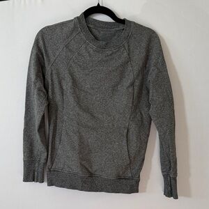 Lululemon scuba grey pullover crewneck